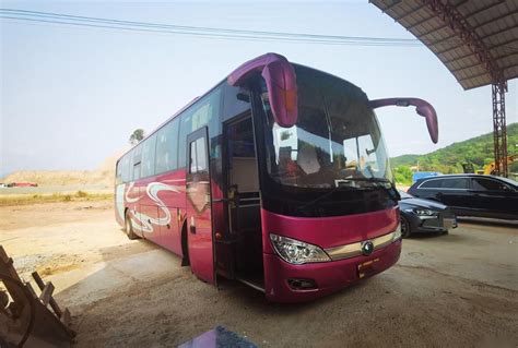 Used Tour Bus Yutong Brand ZK Seats Double Doors Passenger Bus Airbag Chassis Nude
