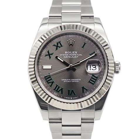 Rolex Datejust 41 Stainless Steel Fluted Bezel Oyster Bracelet