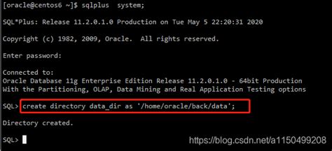 Oracle使用数据泵导入导出数据（expdpimpdp）【图文教程】expdp导出数据 Csdn博客