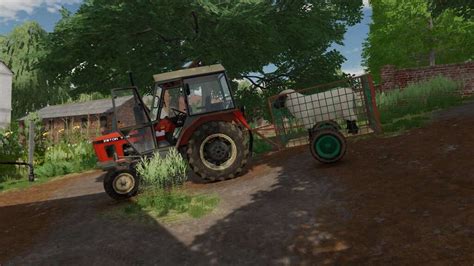 Veche remorcă pentru vite v1 0 0 0 Farming Simulator 22 mod FS22 mod