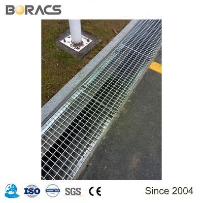 China Metal Steel Grating Drainage Cover Drainage Ditch Gutterway