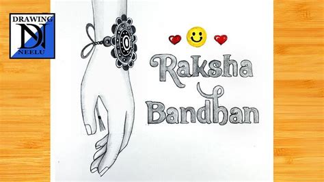 How To Draw Tie Raksha Bandhan In Hand Step By Step Pencil Sketch For Beginner Drawing Artofit