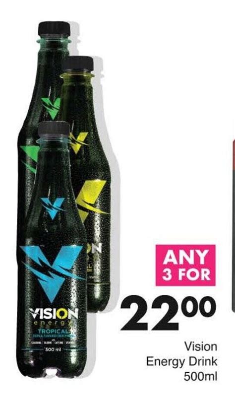 Vision Energy Drink 500ml Offer At Save