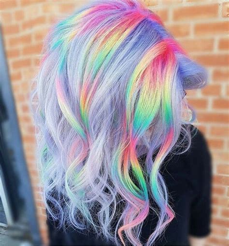 Summer Unicorn Hair Pastel Rainbow Dream For The Brightest Look In