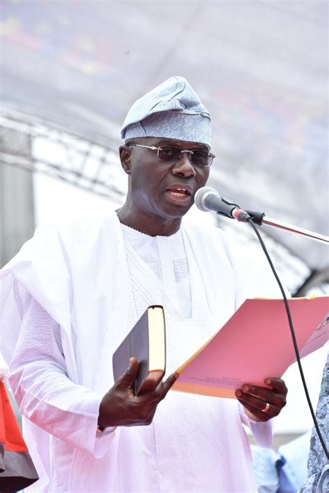 Sanwo Olu Sworn In As 15th Governor Of Lagos State Encomium