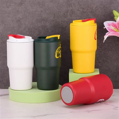 600ml Double Wall Insulation Stainless Steel Cooler Wholesale Coffee Travel Mug With Lid China