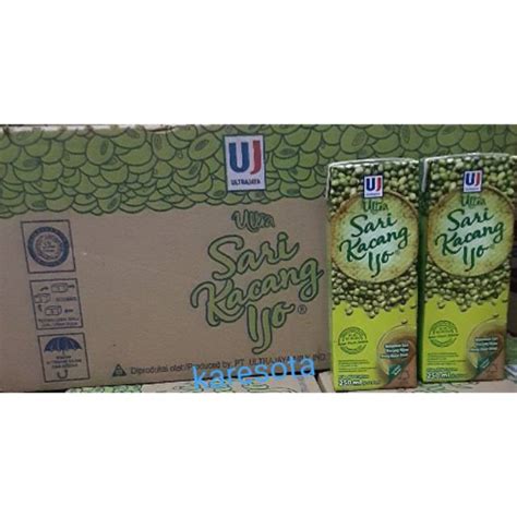 Jual ULTRAJAYA Sari Kacang Ijo 250 Ml Shopee Indonesia