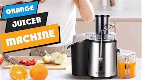 Top 10 Best Orange Juicer Machine 2024 YouTube