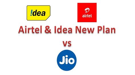 Airtel And Idea New Offer Full Detail And Specification Comparison