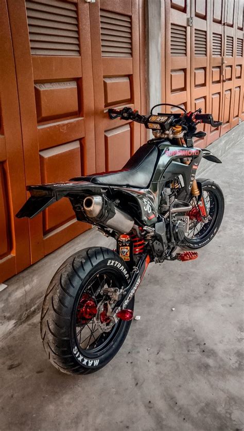 Honda Crf Modifikasi Supermoto Sepeda Pencak Silat Sepeda Motor Modifikasi