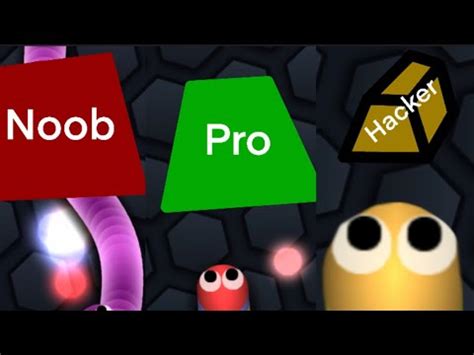 Noob Vs Pro Vs Hacker Players Slither Io FIRST SLITHER IO VIDEO