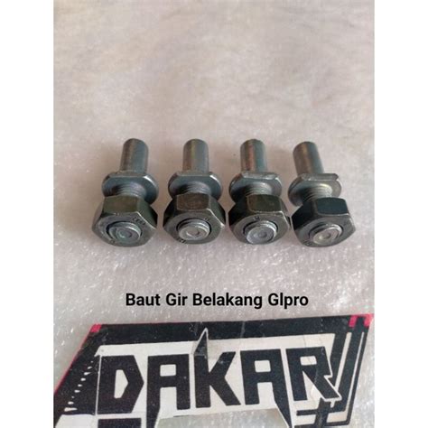 Jual Baut Baud Gir Ger Gear Belakang Gl Pro Set Isi Honda Glmax