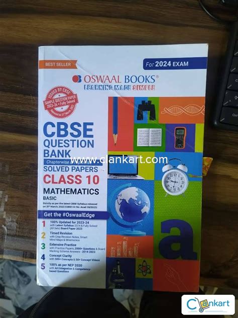 Buy Oswaal Cbse Class 10 Mathematics Basic Question Bank 2023 24 Book Book In Excellent