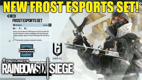 Frost Esports Set Rainbow Six Siege Youtube