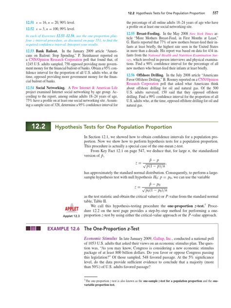 One Sample Z Test For Proportions Pdf Pdf P Value Statistical Significance