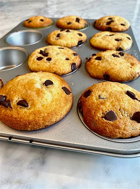 Muffins aux pépites de chocolat Recipe Cart