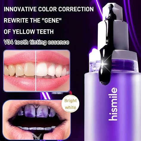 Hismiles V34 Colour Corrector My Smile Toothpaste Original Teeth White