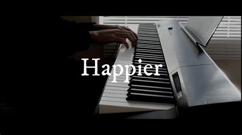 Happier Ed Sheeran Piano Cover Youtube