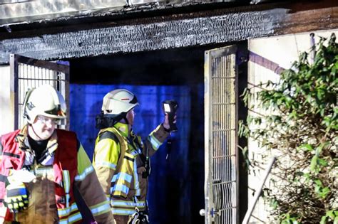 Müllcontainer brennen an der Tempelhofer Straße Langenhagen aktuell