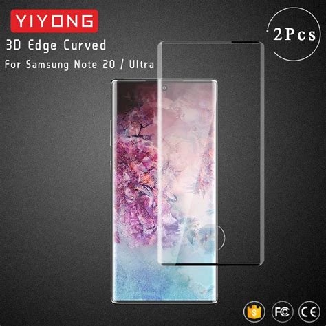 Yiyong Protector De Pantalla De Vidrio Templado Curvado 3d Edge Para