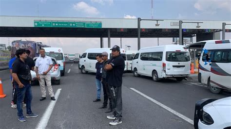 Organizaciones Toman Caseta En La M Xico Pachuca Para No Pagar Peaje