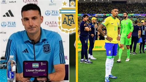 Lionel Scaloni Pral Rate Yon Gwo Randevou Ak Seleksyon Argentine Nan