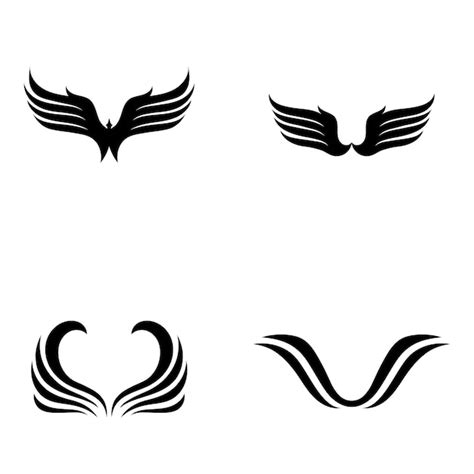 Premium Vector Wing Logo And Symbol Business Template