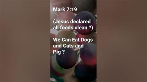 Can Christians Eat Pork Dog And Everything Youtube