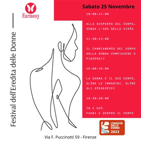 Eredit Delle Donne Off Sabato Novembre Associazione Harmony