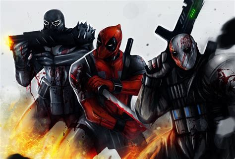 Masaüstü Marvel Comics Çizgi Romanlar Deadpool Ekran Görüntüsü