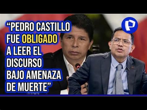 Abogado De Pedro Castillo Se Vio Obligado A Dar Golpe De Estado Bajo