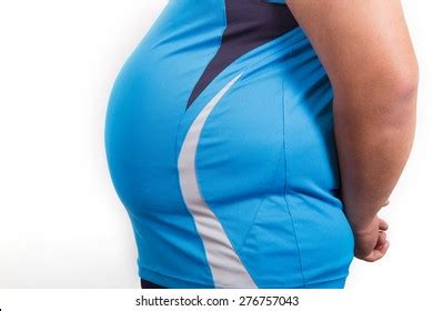 Fat Man Big Belly Diet Stock Photo 276757043 | Shutterstock