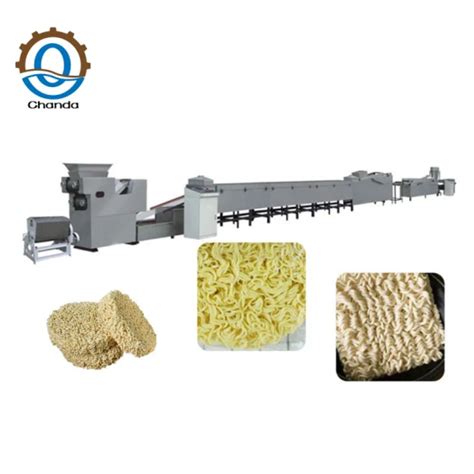 Fried Instant Noodles Production Line Food Processing Machinery Small