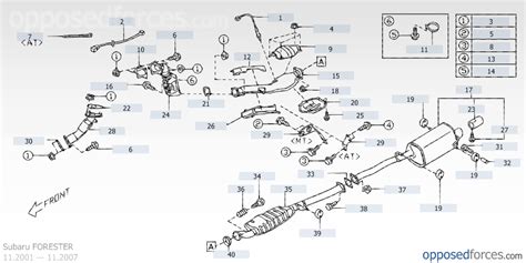 Diagram Subaru Forester 09 Exhaust Ststem 2014 Subaru Imprez