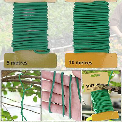 Soft Twist Ties Gardening Plant Tie Flexible Bendy Garden Support Wire