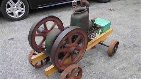 2 12 Hp Sta Rite Antique Gasoline Engine Youtube