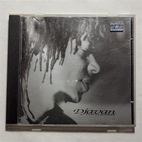 CD Djavan Álbum Coisa de Acender gravadora Sony