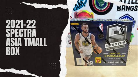 2021 22 Panini Spectra Basketball Asia Tmall Box Rip YouTube