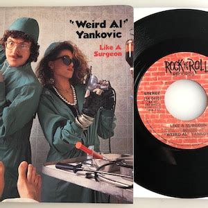 Weird Al Yankovic / Like A Surgeon / 1985 45 & PS / NM - Etsy