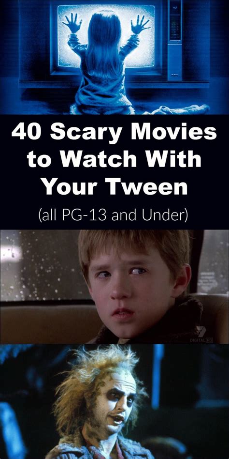 40 Scary Movies To Watch With Your Tween This Halloween Pg 13 And Below