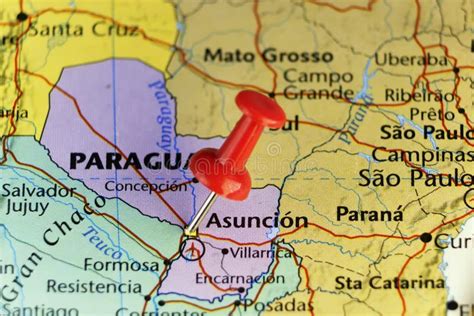 Asuncion Paraguay Map