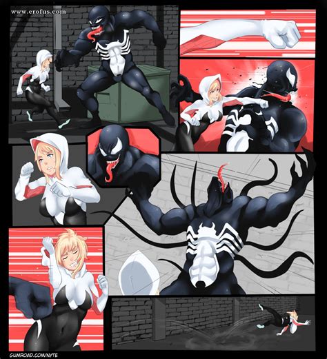 Page 1 Nyte Vore Comics Spider Gwen Vs Venom Erofus Sex And