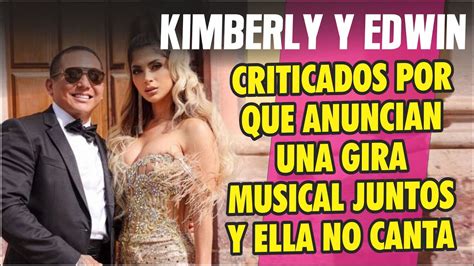 Edwin Luna Y Kimberly Flores En Pol Mica Por Anunciar Gira Musical