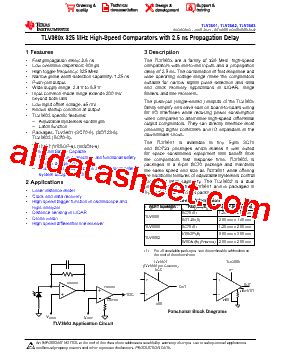 TLV3602DGKT Datasheet PDF Texas Instruments