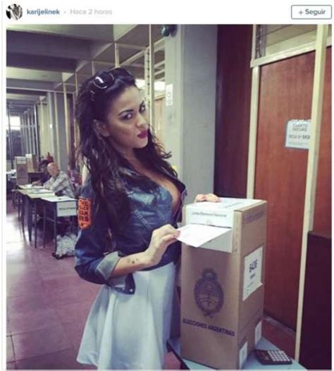 Karina Jelinek Fue A Votar Y Termin Mostrando De M S En Un Accidente Hot Misionesonline
