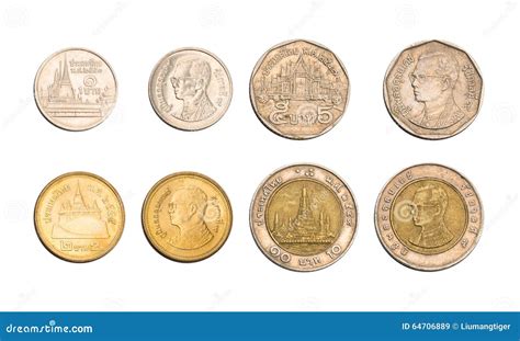 Thai Baht Coins Royalty-Free Stock Photo | CartoonDealer.com #44553477