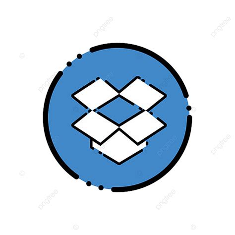 Dropbox Icon Design Vector Communication Dropbox Icon Png And Vector