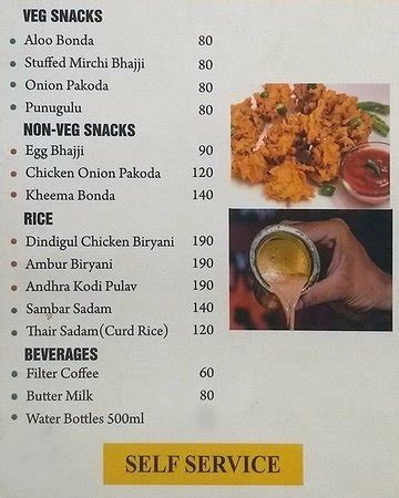 Non Veg Breakfast Menu South Indian Infoupdate Org