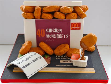 Chicken Nuggets Cake Cakes That Look Like Food Food Novelty Cakes