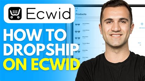 How To Dropship On Ecwid 2024 Ecwid Tutorial For Beginners YouTube